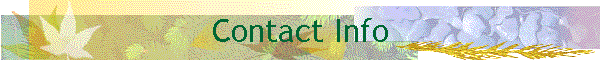 Contact Info